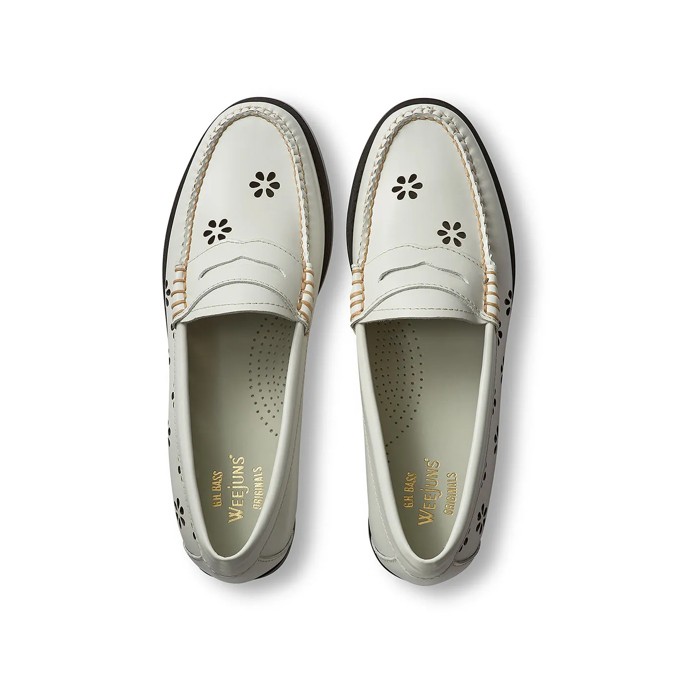 WOMENS WHITNEY CUTOUT FLORA WEEJUNS LOAFER sold by G.H. Bass & Co. product image thumbnail 3