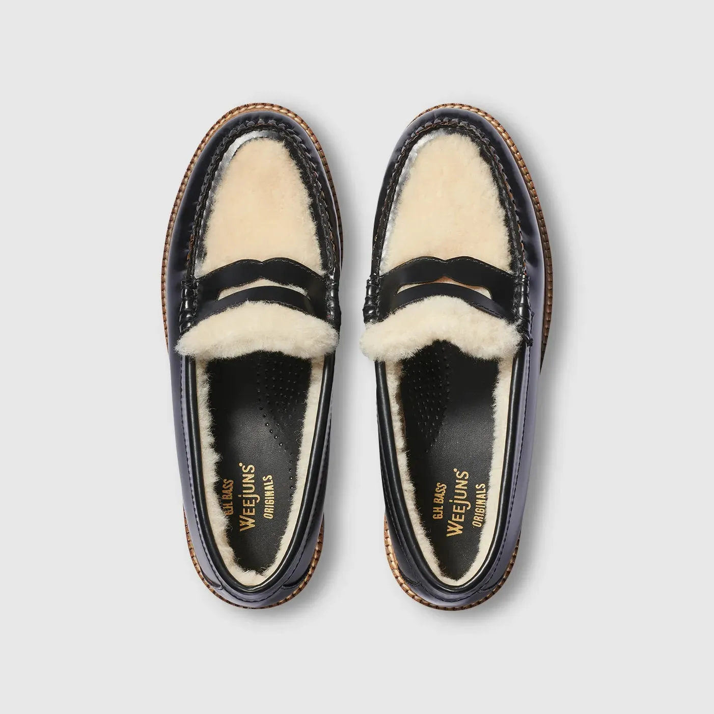 Womens Whitney Cozy Super Lug Weejuns Loafer sold by G.H. Bass & Co. product image thumbnail 3