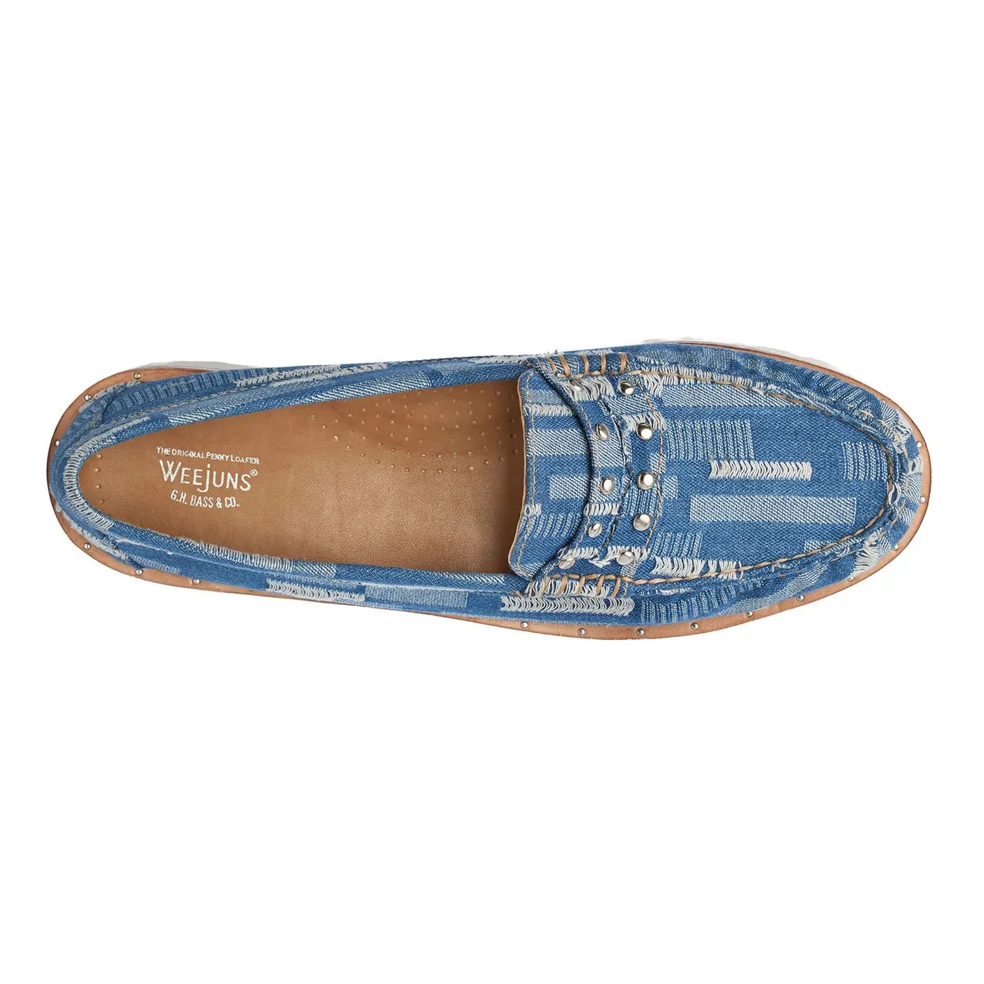 WOMENS WHITNEY 90S STUD WEEJUNS sold by G.H. Bass & Co. product image thumbnail 3