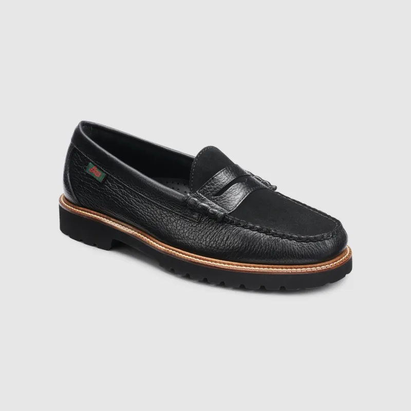 MENS LARSON LEATHER/SUEDE COMBO WEEJUNS LOAFER sold by G.H. Bass & Co.