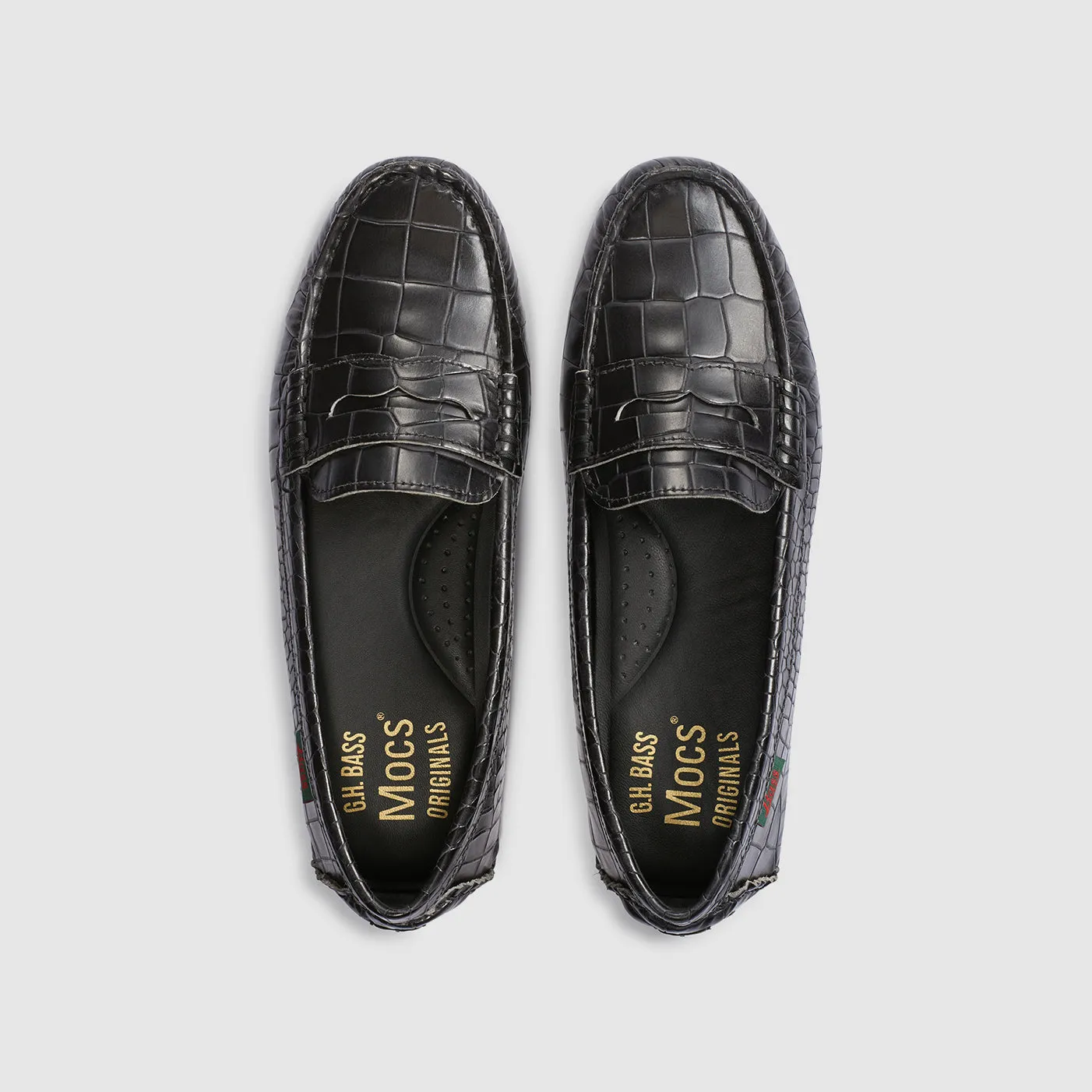 WOMENS DYLAN CROC DRIVER sold by G.H. Bass & Co. product image thumbnail 3