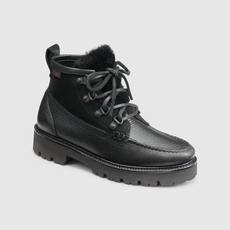 WOMENS MIXED MEDIA RANGER SUPER LUG BOOT WITH SHEARLING made by G.H. Bass & Co.