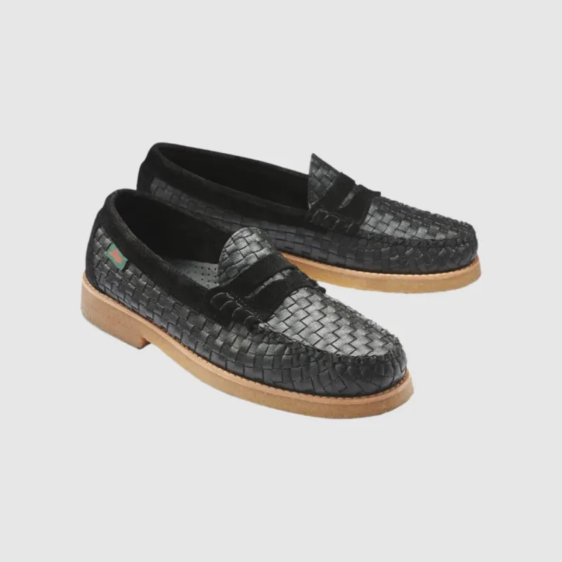 MENS LARSON WOVEN CREPE WEEJUNS LOAFER sold by G.H. Bass & Co.