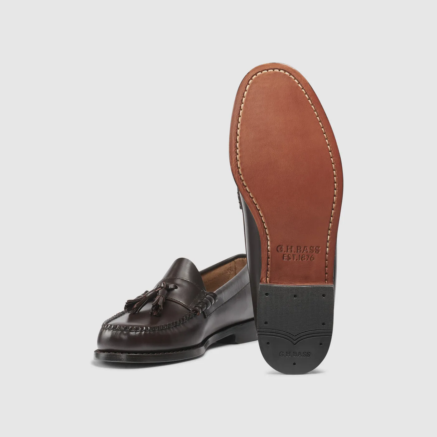 MENS LENNOX LEATHER TASSEL WEEJUNS LOAFER sold by G.H. Bass & Co. product image thumbnail 5