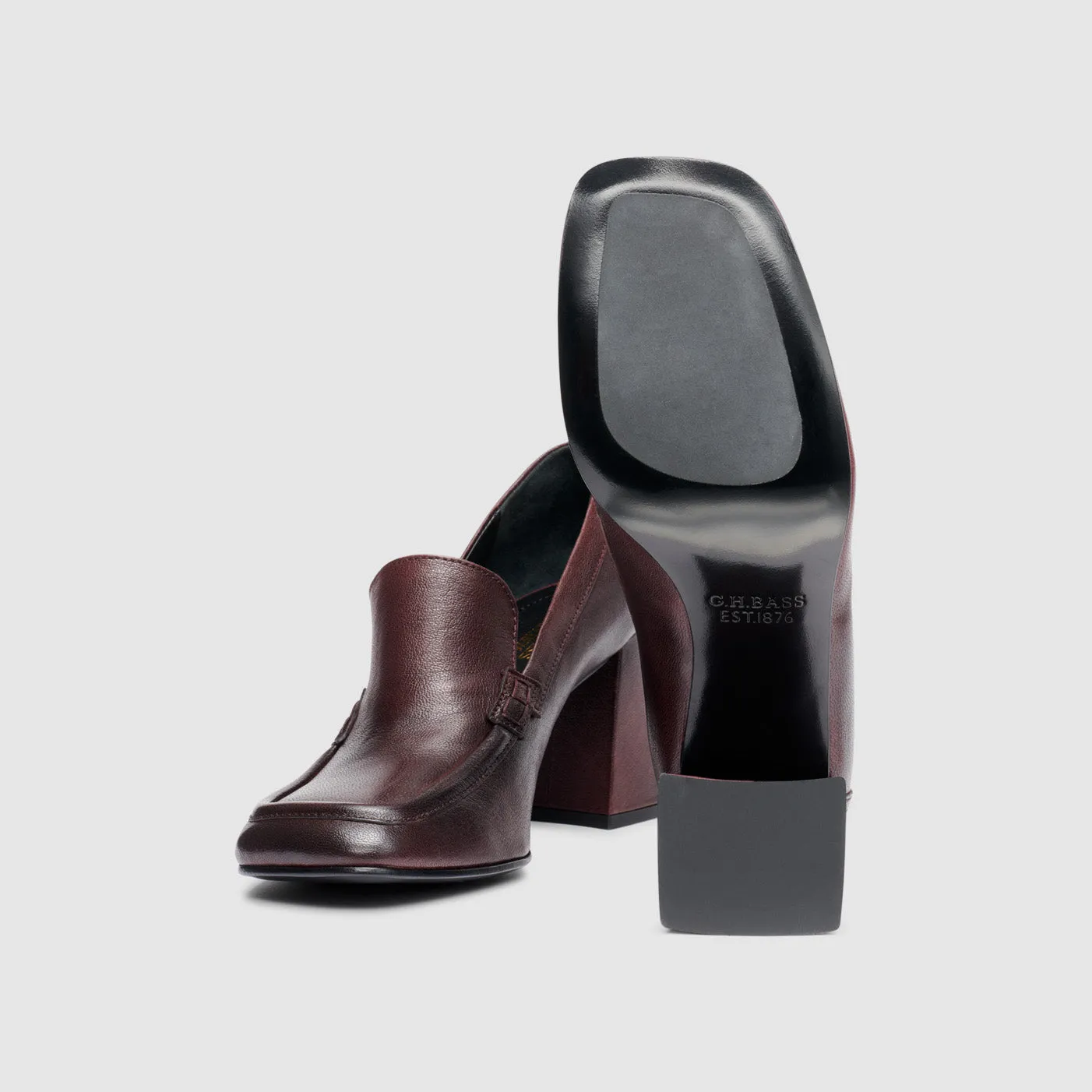 WOMENS MEREDITH LOAFER HEELS sold by G.H. Bass & Co. product image thumbnail 5