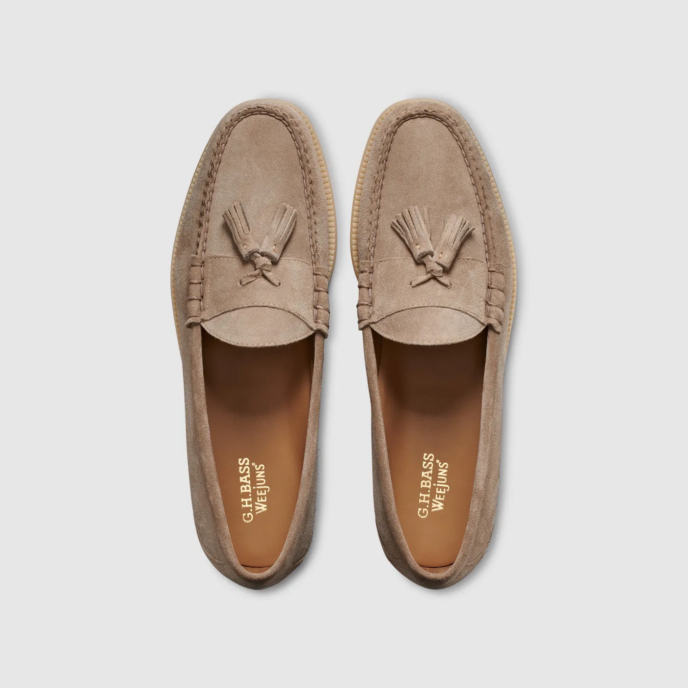 MENS LENNOX TASSEL EASY SUEDE WEEJUN LOAFER sold by G.H. Bass & Co. product image thumbnail 3