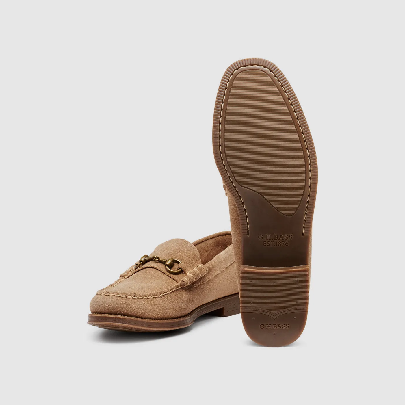 MENS LINCOLN SUEDE EASY WEEJUN LOAFER sold by G.H. Bass & Co. product image thumbnail 5