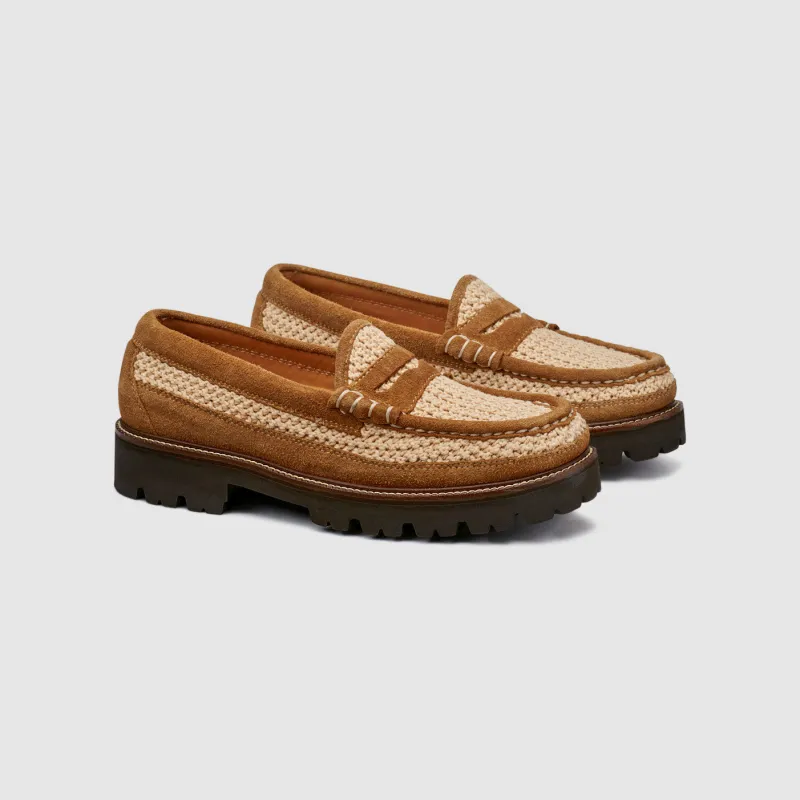 G.H.BASS x CORRIDOR MENS LARSON LUG WEEJUNS sold by G.H. Bass & Co.
