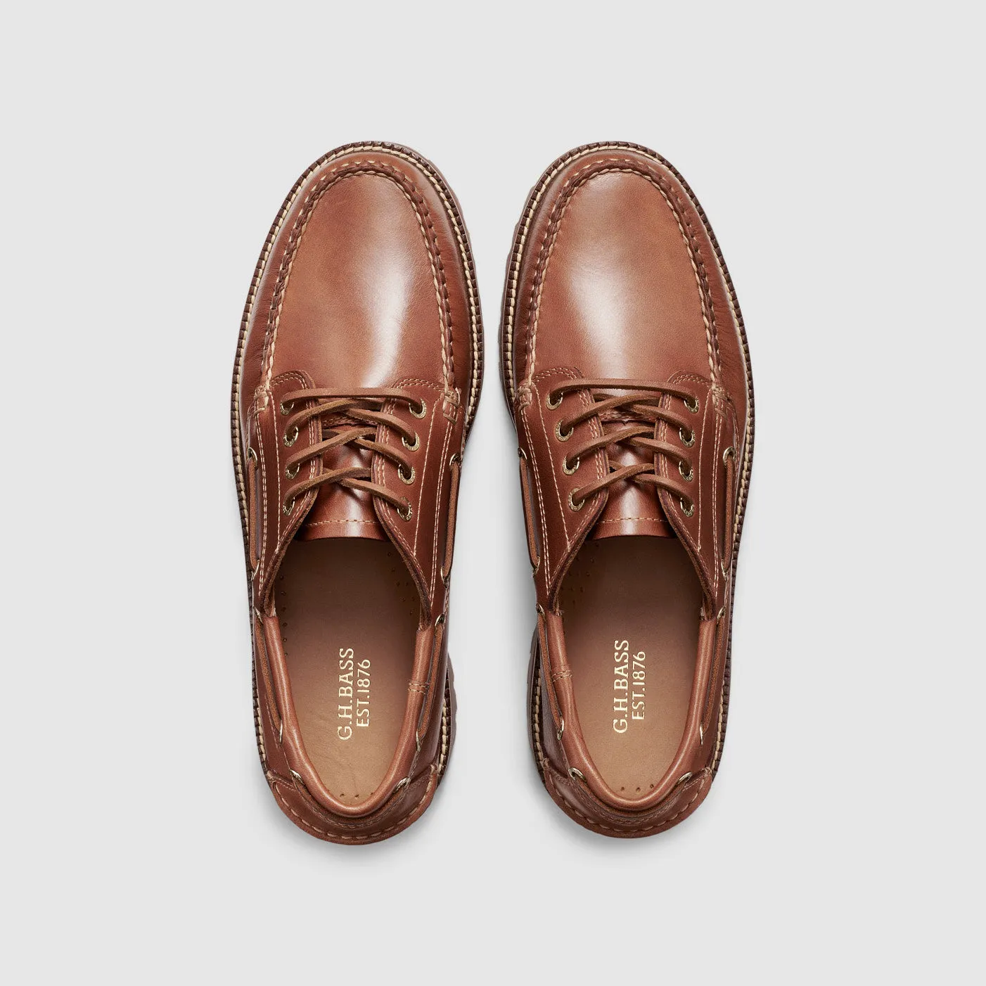 MENS RANGER CAMP MOC IN LEATHER sold by G.H. Bass & Co. product image thumbnail 3