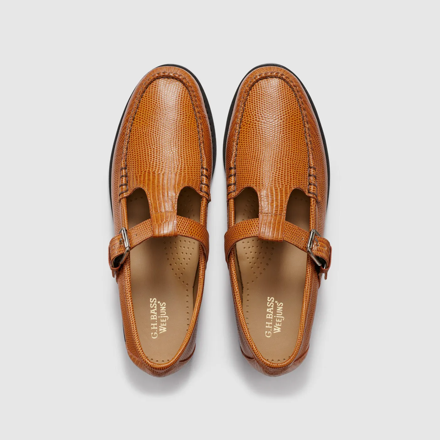 WOMENS LIZARD EMBOSSED MARY JANE WEEJUN LOAFER sold by G.H. Bass & Co. product image thumbnail 3