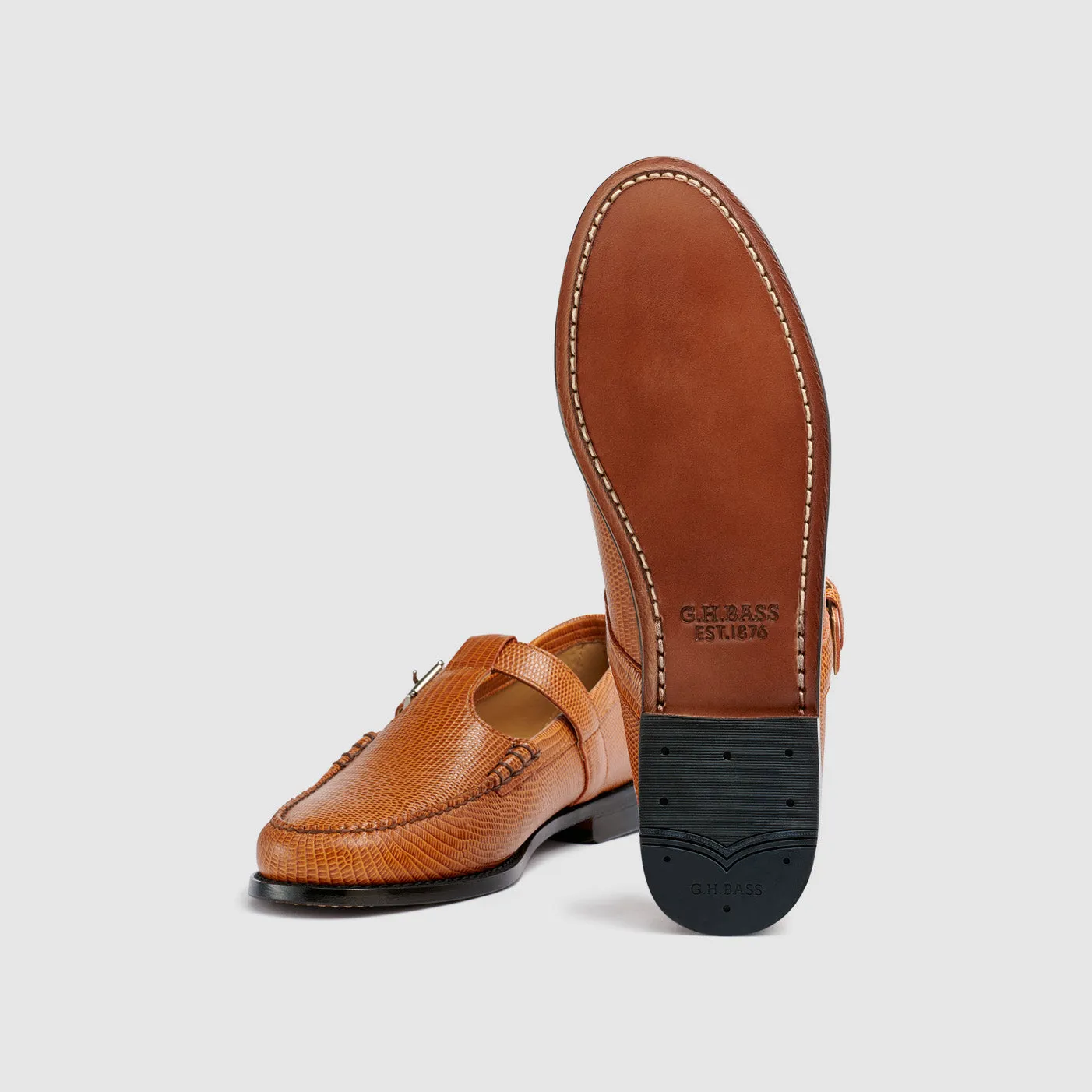 WOMENS LIZARD EMBOSSED MARY JANE WEEJUN LOAFER sold by G.H. Bass & Co. product image thumbnail 5