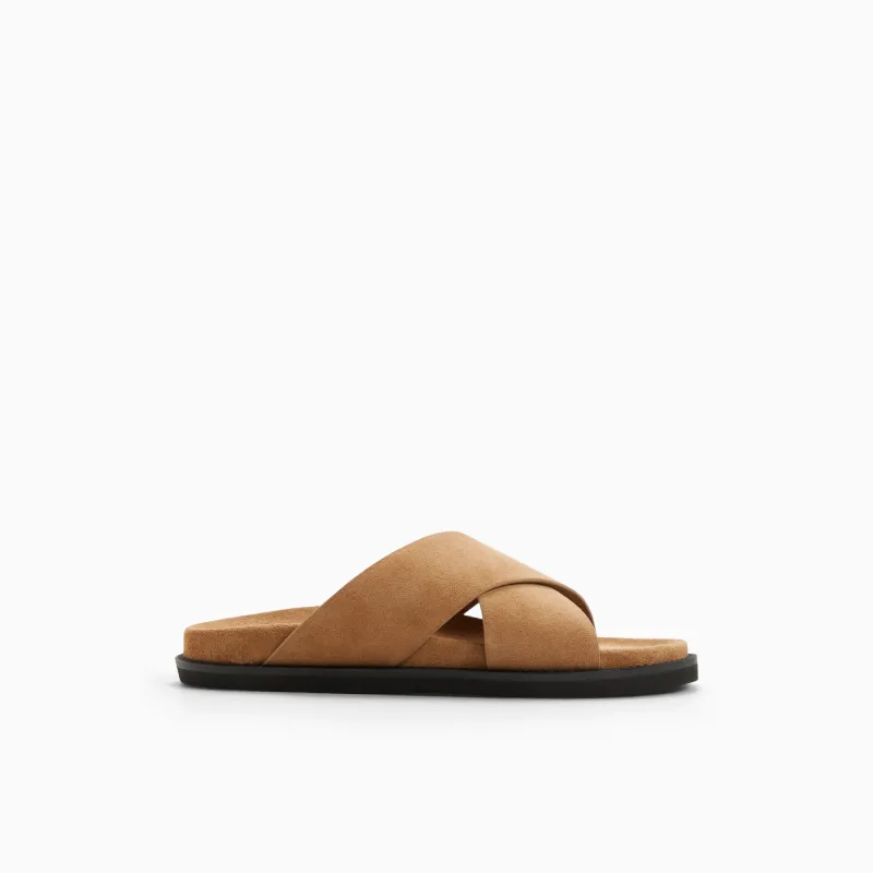 Mens Charleswood Cross Strap Sandals made by G.H.BASS