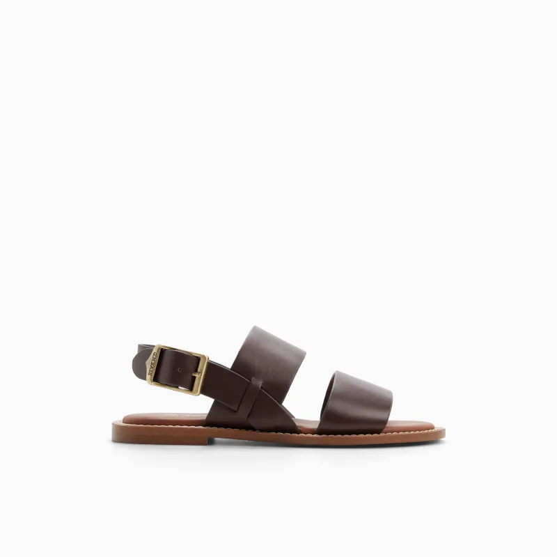 Womens Harlow Double Strap Sandal made by G.H.BASS