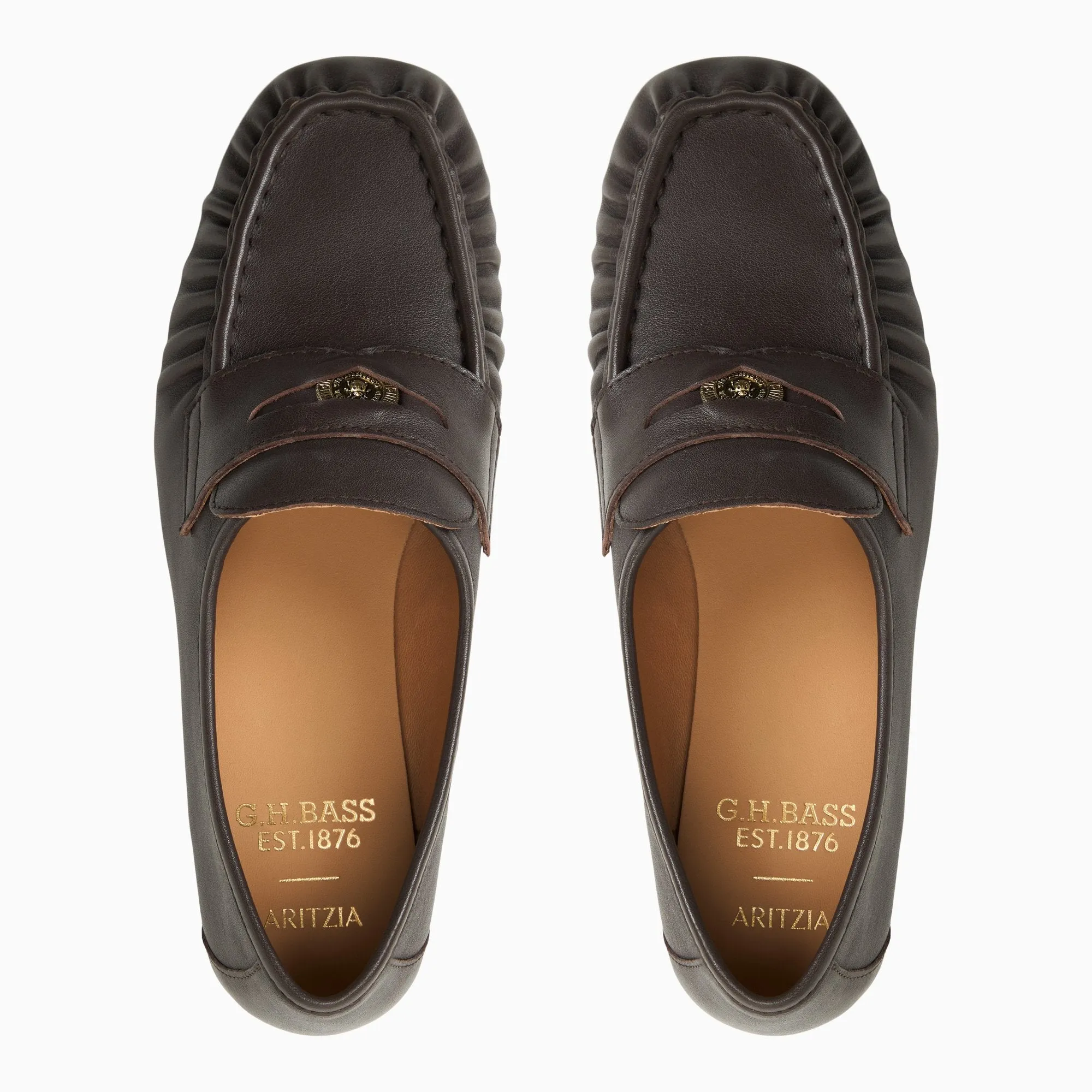 Womens G.H.BASS x Aritzia Milton Coin Penny Loafer sold by G.H. Bass & Co. product image thumbnail 4