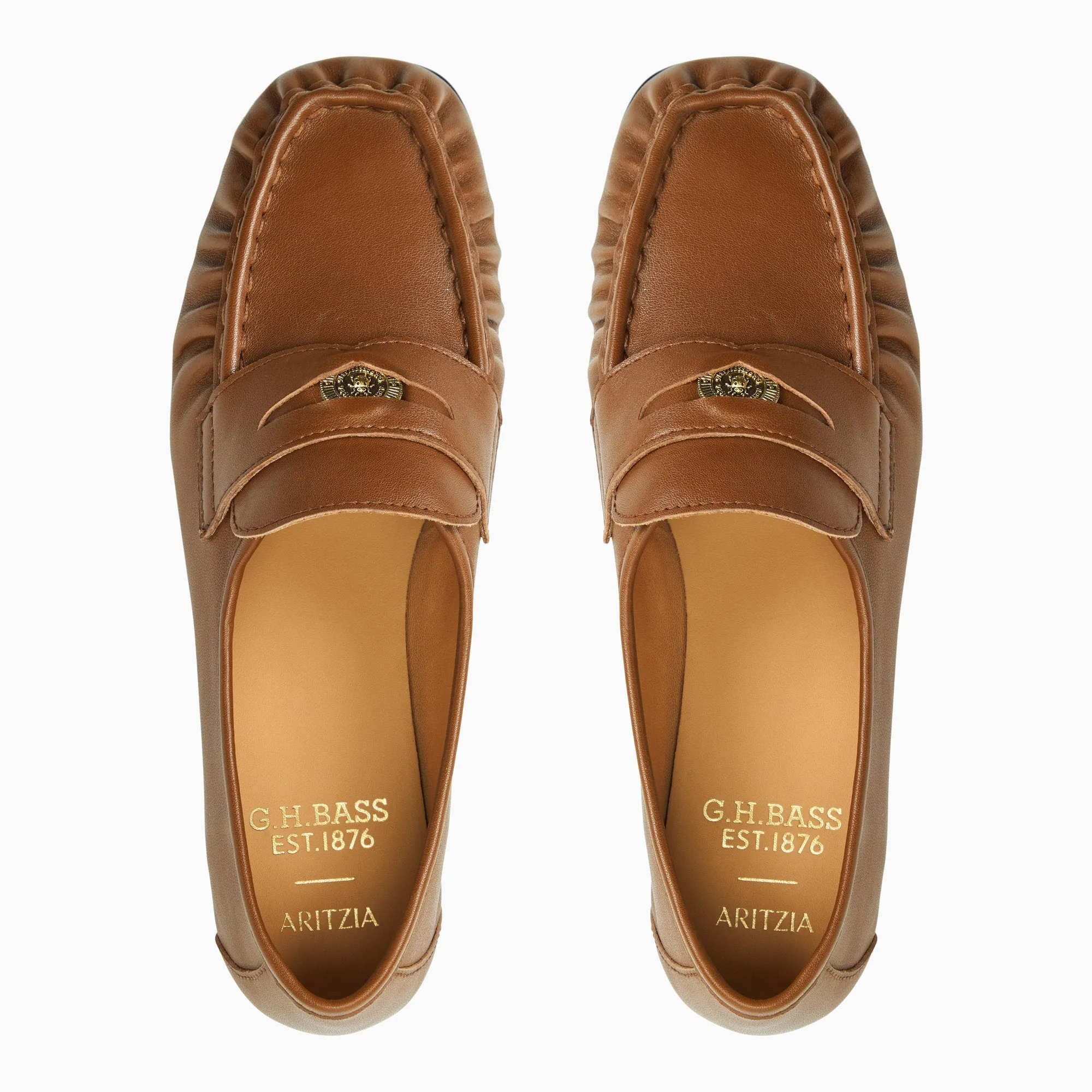 Womens G.H.BASS x Aritzia Milton Coin Penny Loafer sold by G.H. Bass & Co. product image thumbnail 4
