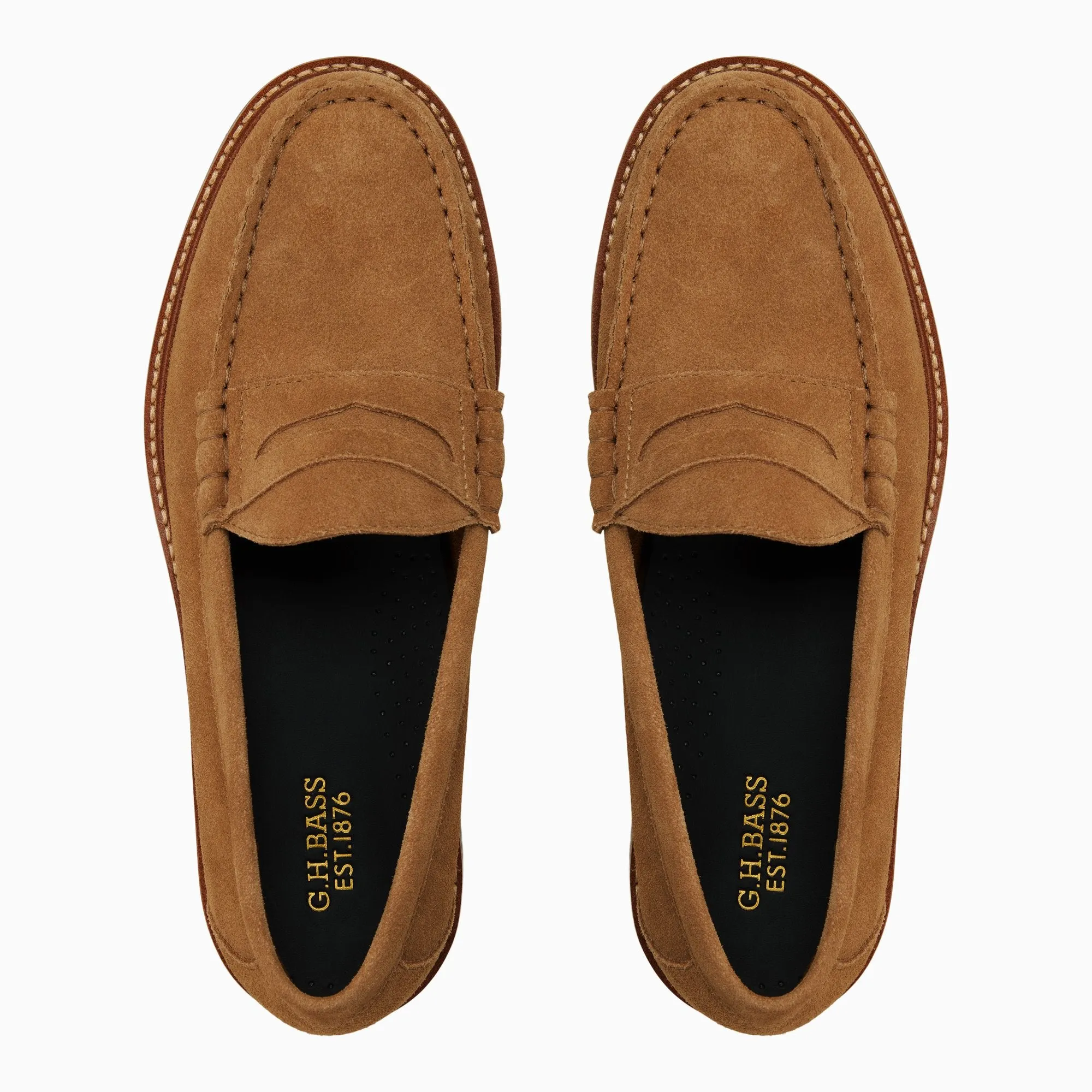 Mens Hartford Lug Penny Loafer sold by G.H. Bass & Co. product image thumbnail 4