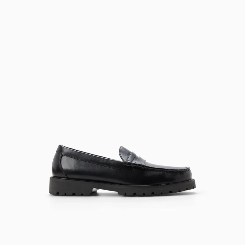 Mens Hartford Lug Penny Loafer made by G.H.BASS