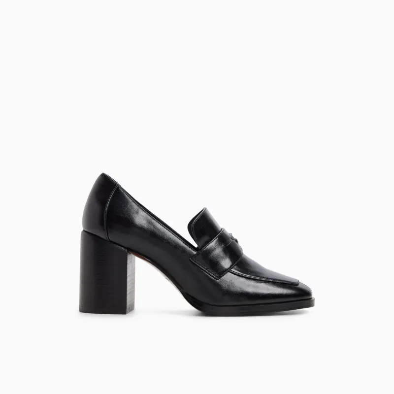 Women's Tessa High Heeled Penny Loafer made by G.H.BASS