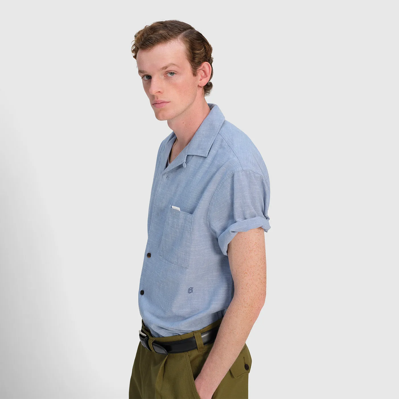 LYON SS BUTTON UP sold by G.H. Bass & Co. product image thumbnail 3