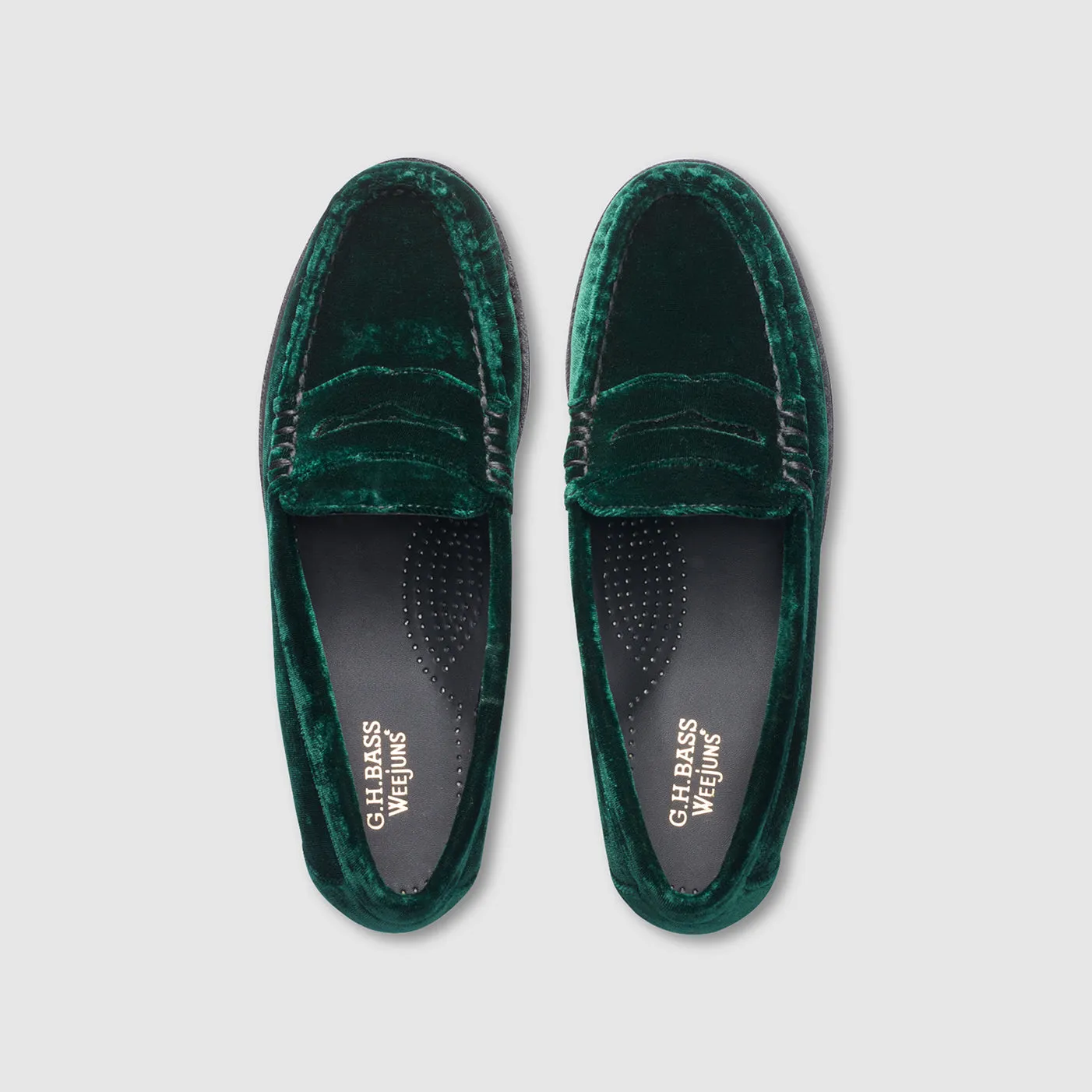 WOMENS WHITNEY VELVET WEEJUNS LOAFER sold by G.H. Bass & Co. product image thumbnail 3