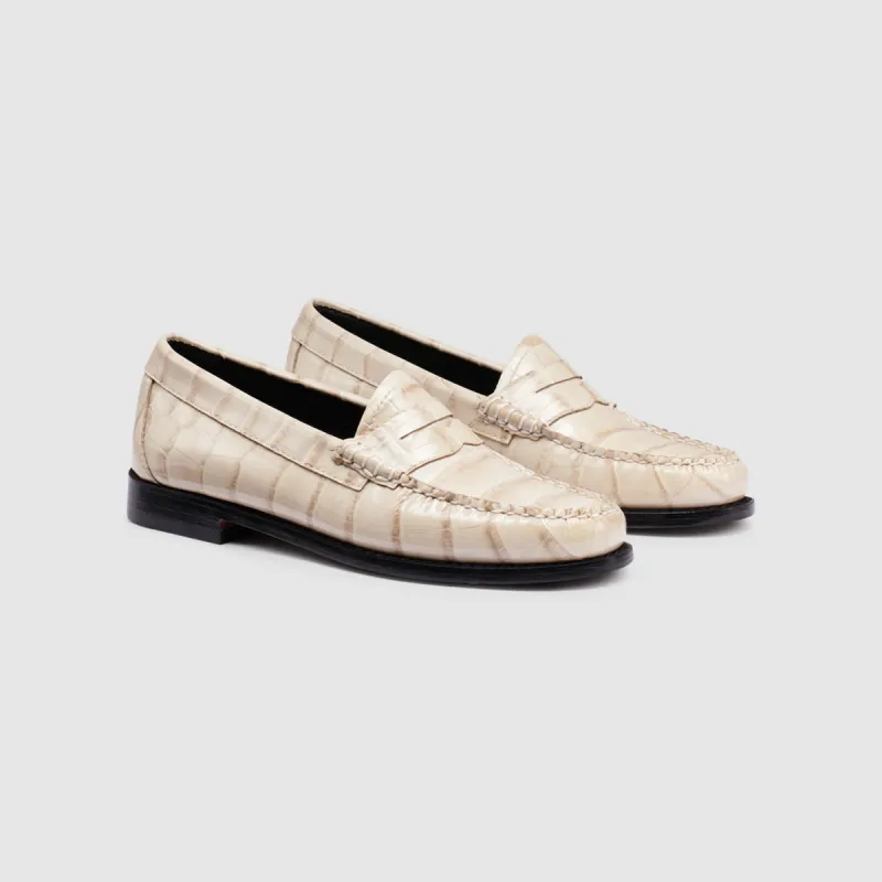 WOMENS WHITNEY CROCO WEEJUNS LOAFER sold by G.H. Bass & Co.