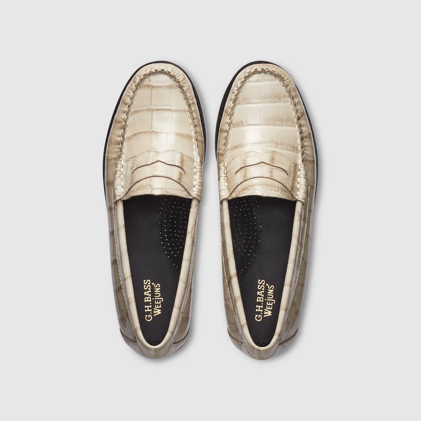 WOMENS WHITNEY CROCO WEEJUNS LOAFER sold by G.H. Bass & Co. product image thumbnail 3