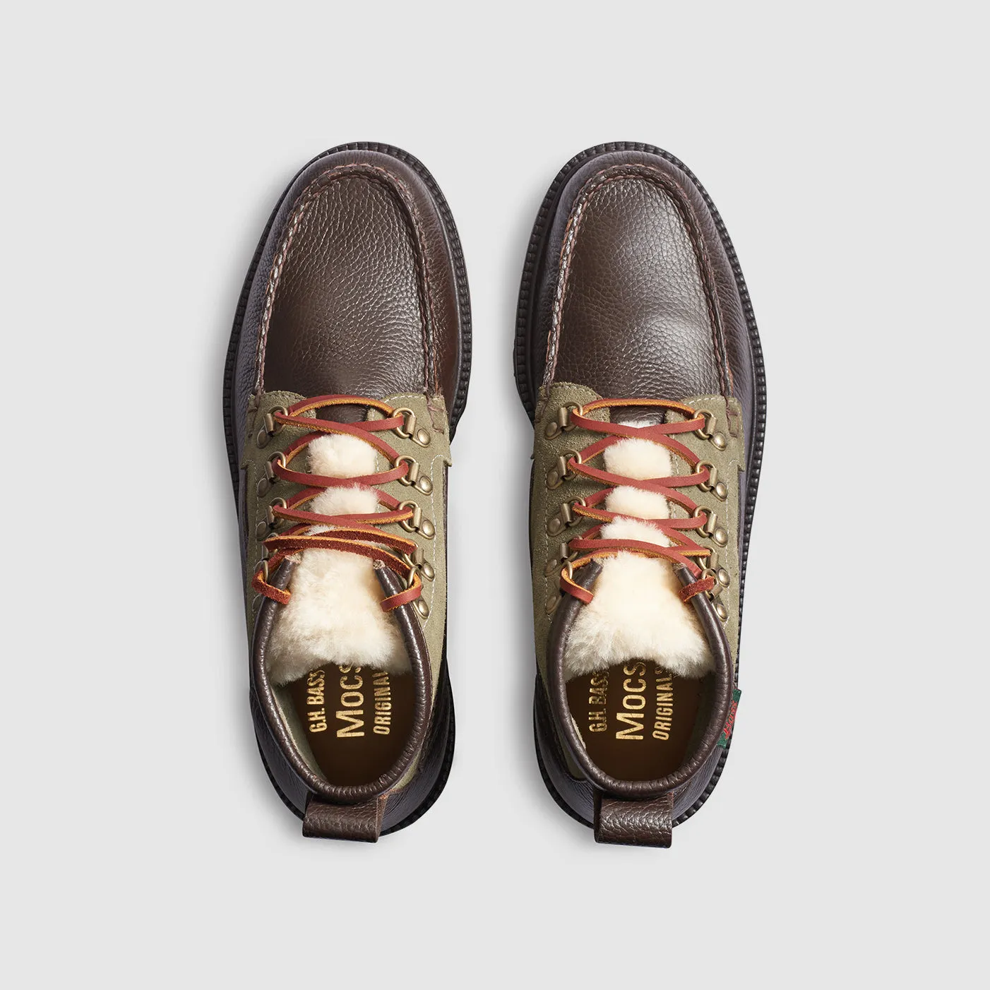 Mens Mixed Media Ranger Super Lug Boot sold by G.H. Bass & Co. product image thumbnail 4