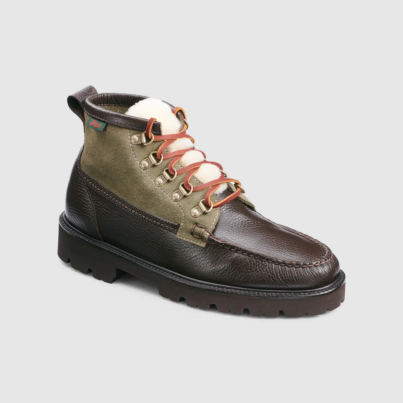 Mens Mixed Media Ranger Super Lug Boot sold by G.H. Bass & Co.