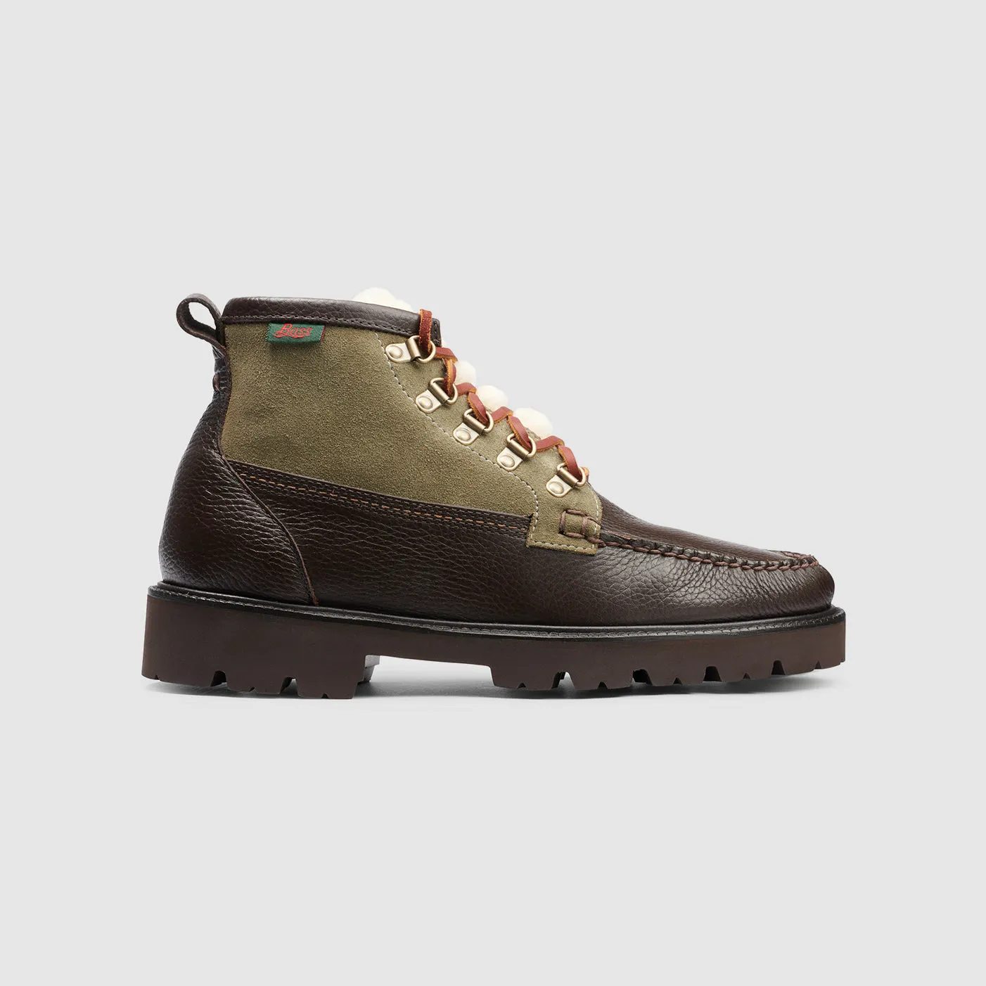 Mens Mixed Media Ranger Super Lug Boot sold by G.H. Bass & Co. product image thumbnail 2