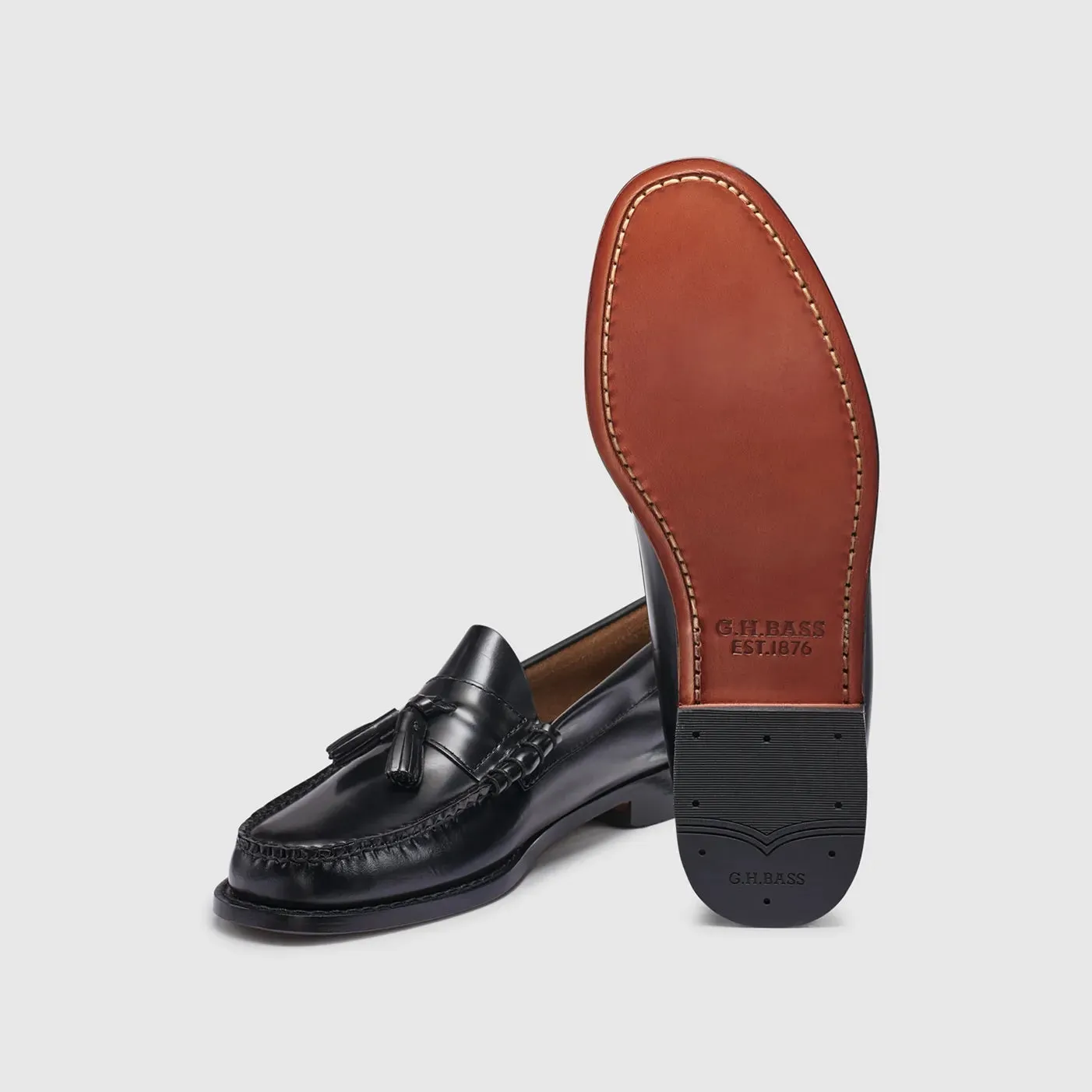 MENS LENNOX LEATHER TASSEL WEEJUNS LOAFER sold by G.H. Bass & Co. product image thumbnail 5