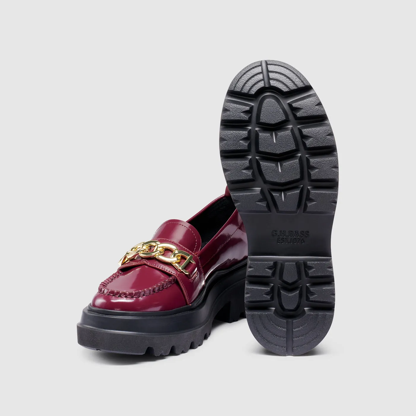 WOMENS ELLA PLATFORM CHAIN LOAFER sold by G.H. Bass & Co. product image thumbnail 5