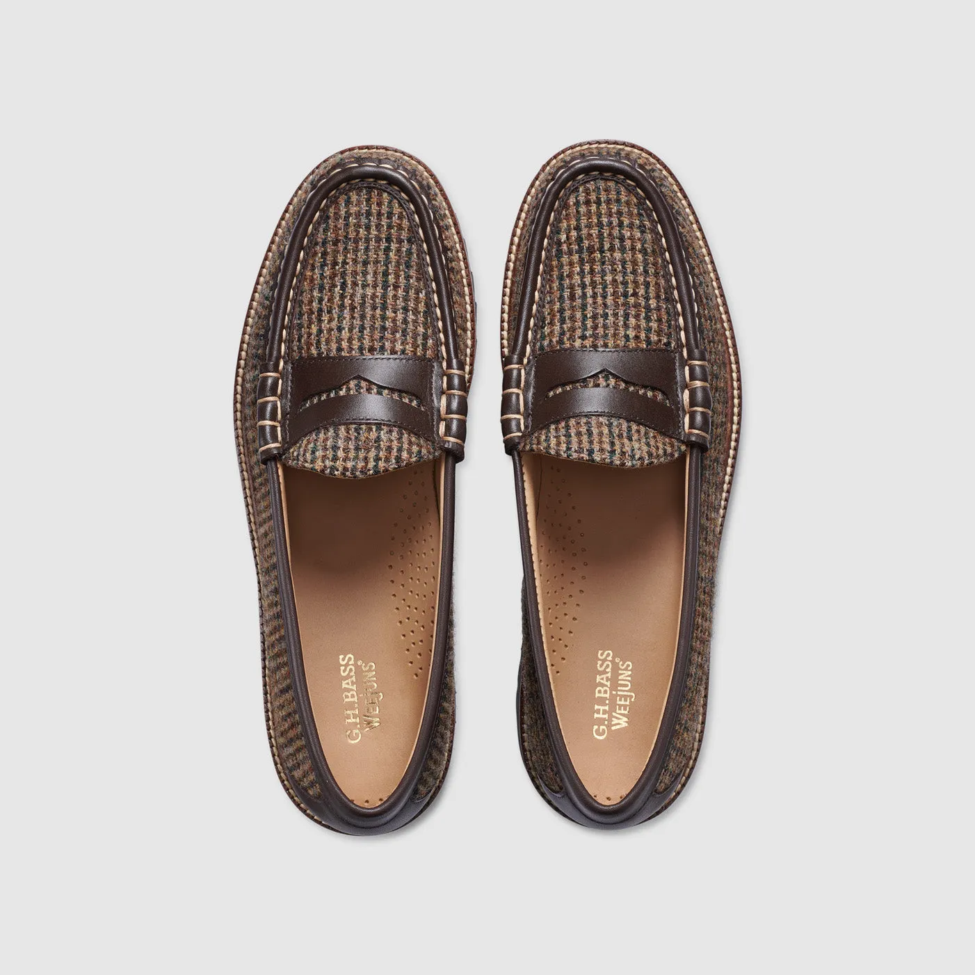 MENS LARSON HARRIS TWEED LUG WEEJUNS LOAFER sold by G.H. Bass & Co. product image thumbnail 3