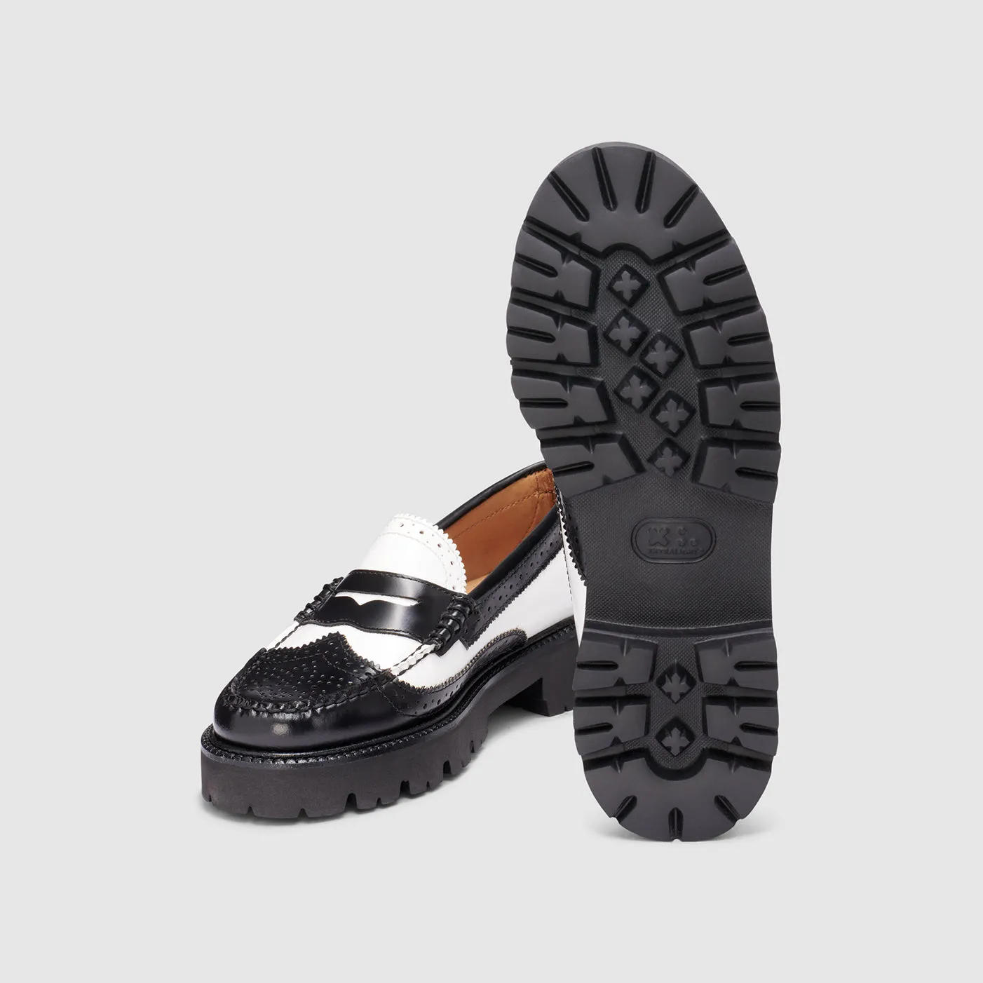 WOMENS WHITNEY BROGUE SUPER LUG WEEJUNS LOAFER sold by G.H. Bass & Co. product image thumbnail 5