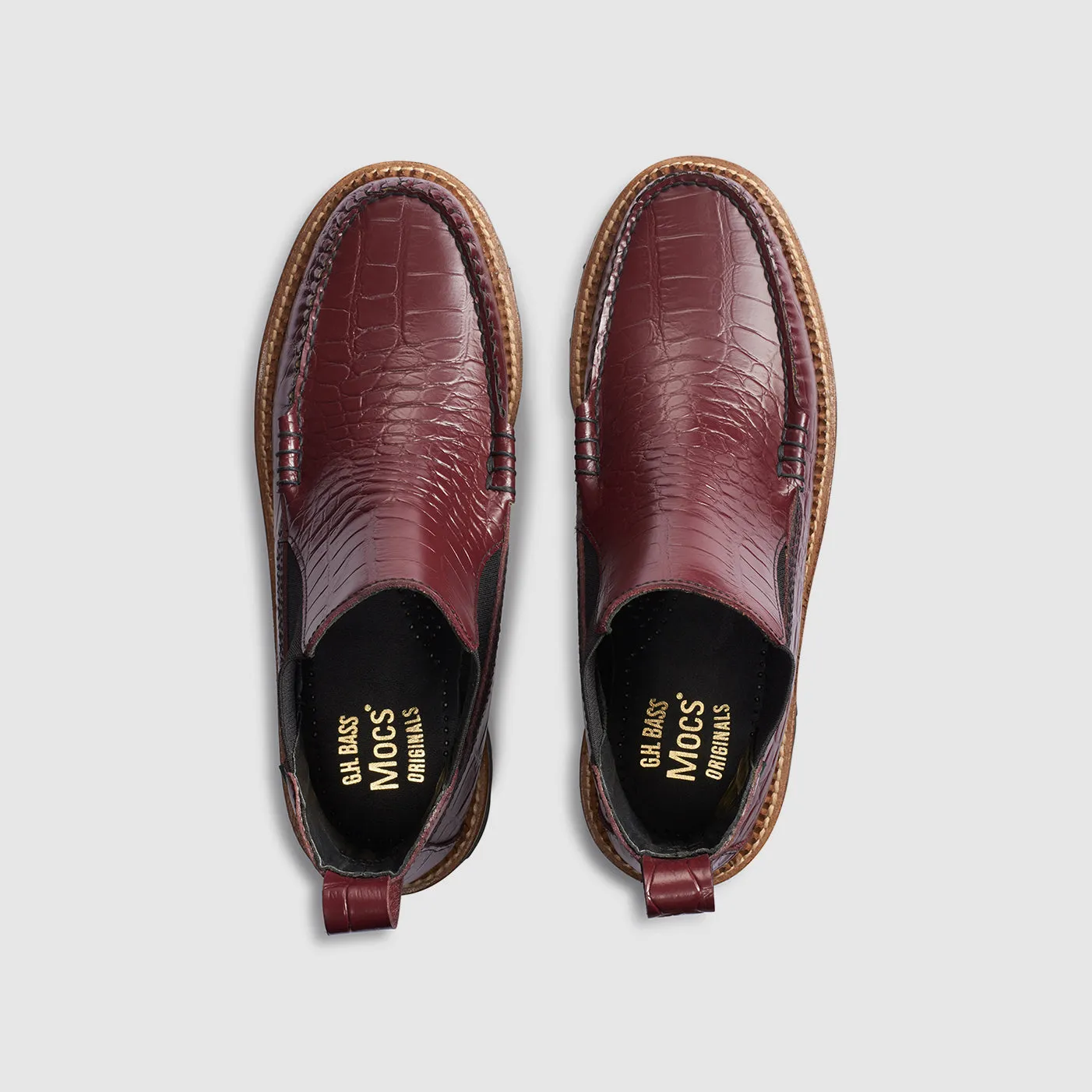 Womens Chelsea Croc Super Lug Boot sold by G.H. Bass & Co. product image thumbnail 4