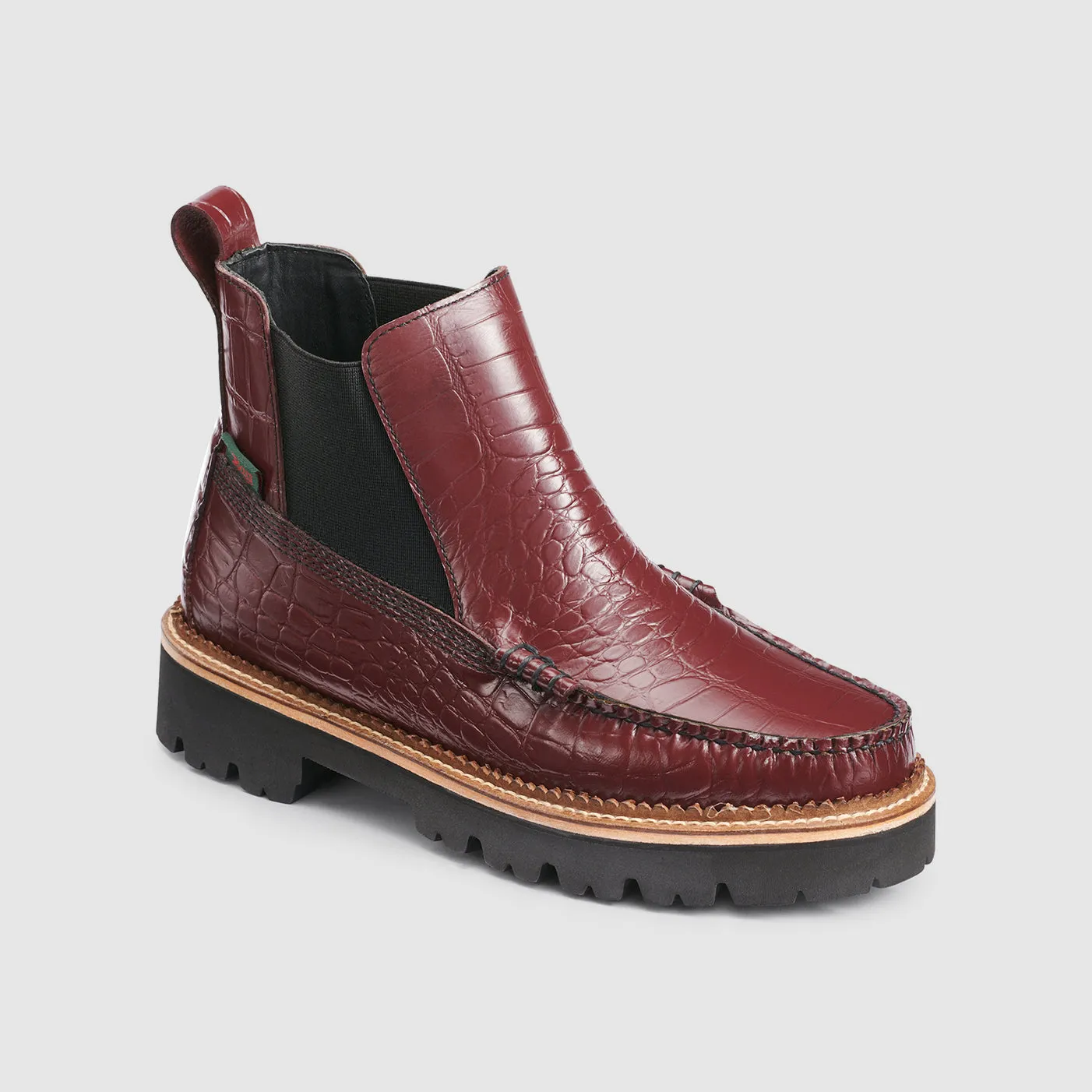Womens Chelsea Croc Super Lug Boot sold by G.H. Bass & Co.