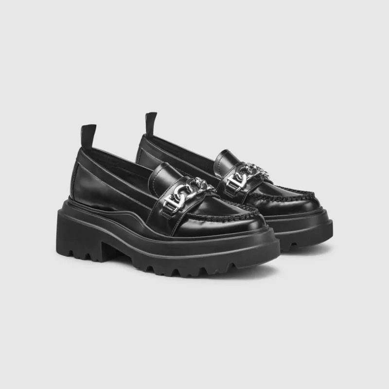 WOMENS ELLA PLATFORM CHAIN LOAFER sold by G.H. Bass & Co.