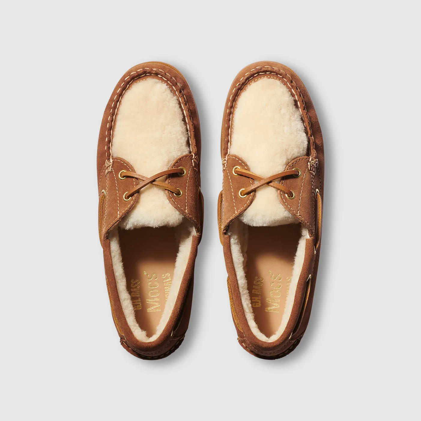 Womens Hampton Shearling Boat Shoe sold by G.H. Bass & Co. product image thumbnail 4