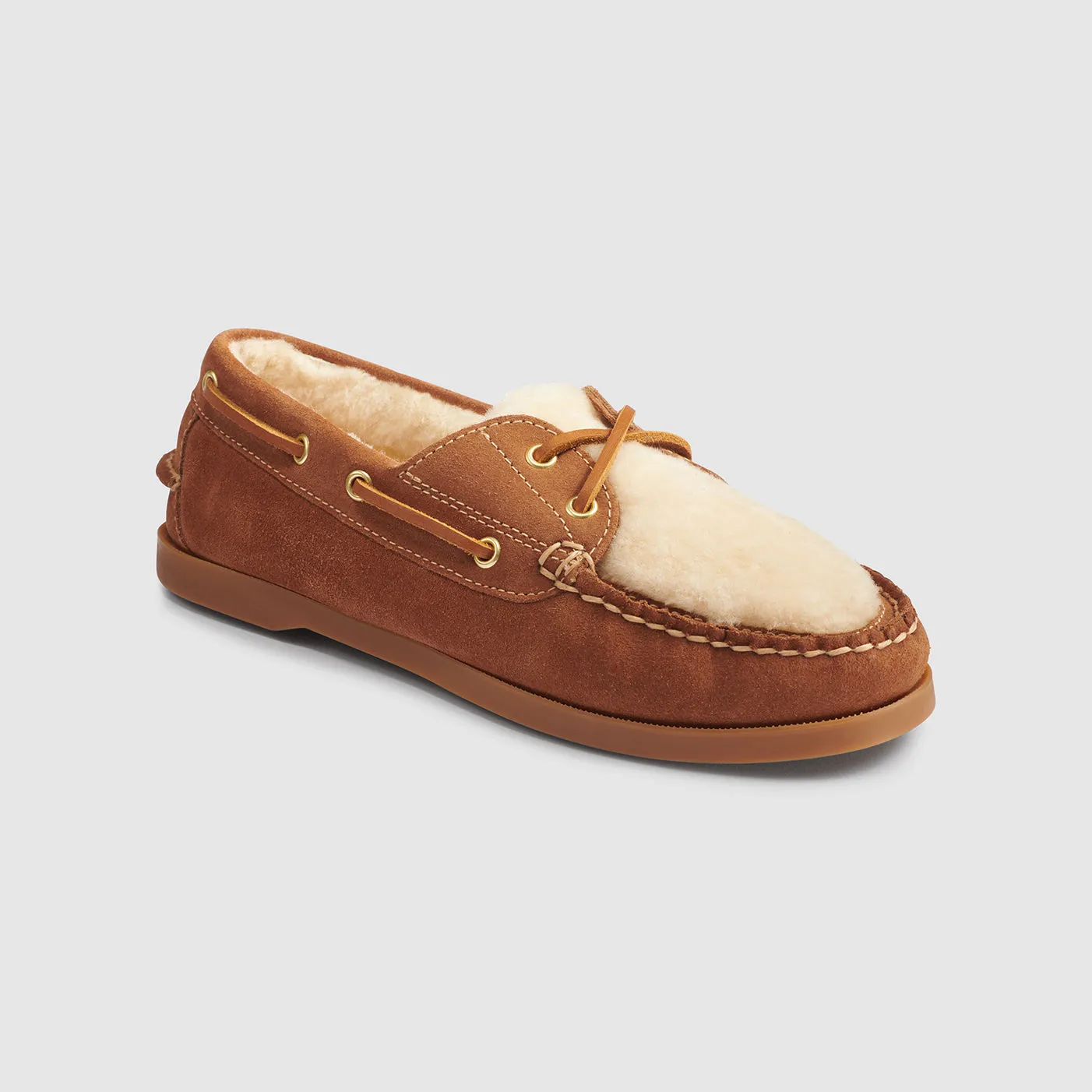 Womens Hampton Shearling Boat Shoe sold by G.H. Bass & Co. product image thumbnail 3