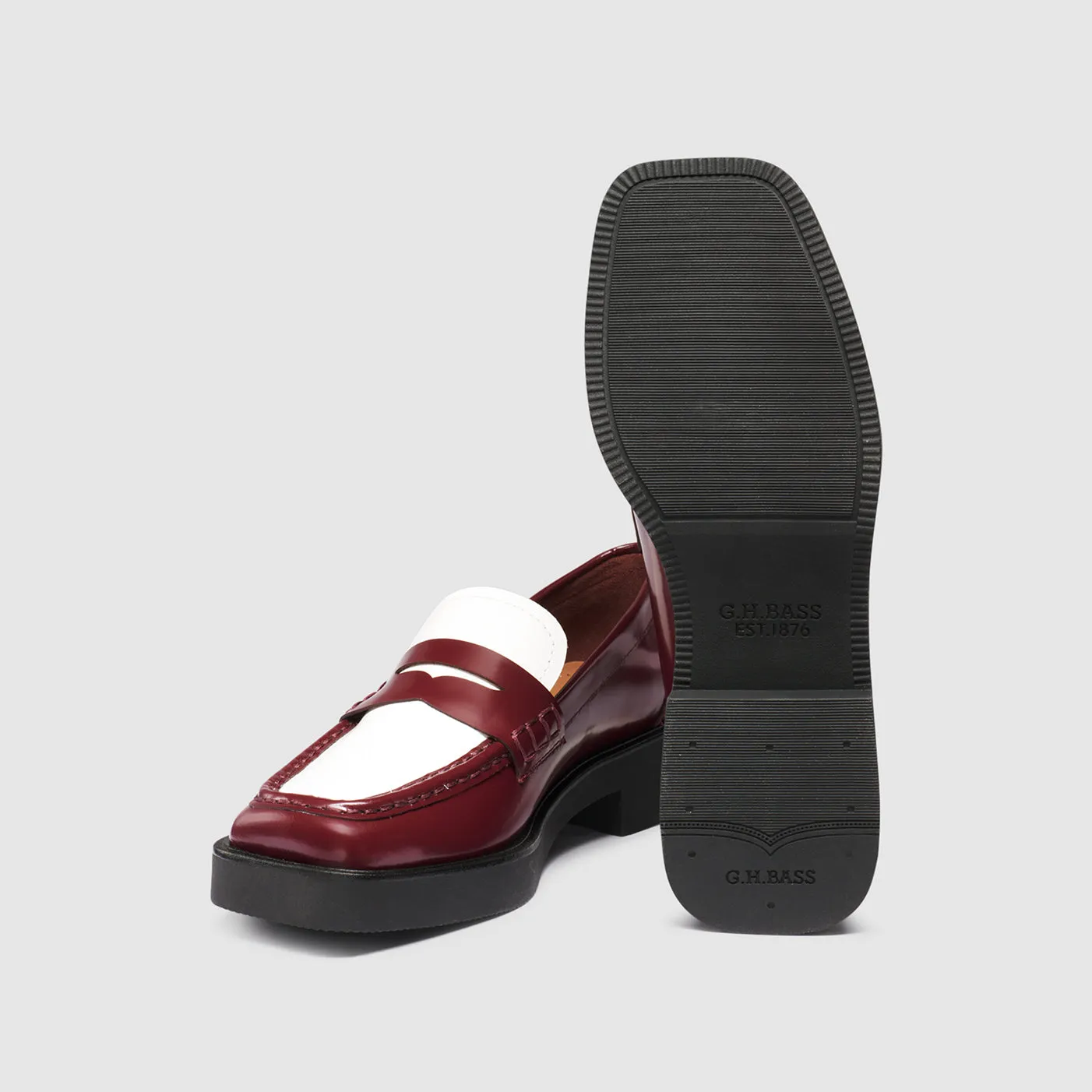 WOMENS BOWERY SQUARE TOE PENNY LOAFER sold by G.H. Bass & Co. product image thumbnail 5