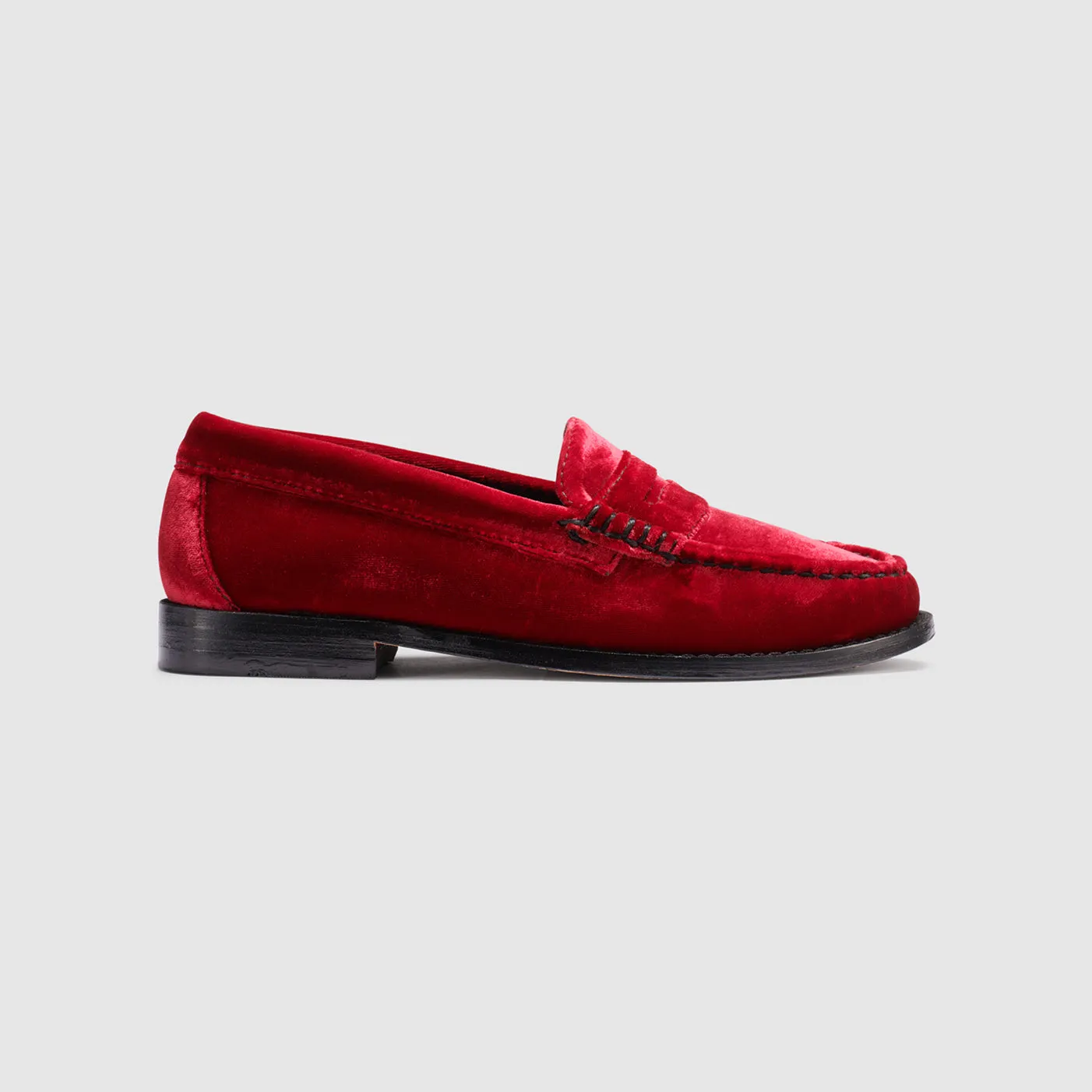 WOMENS WHITNEY VELVET WEEJUNS LOAFER sold by G.H. Bass & Co. product image thumbnail 2