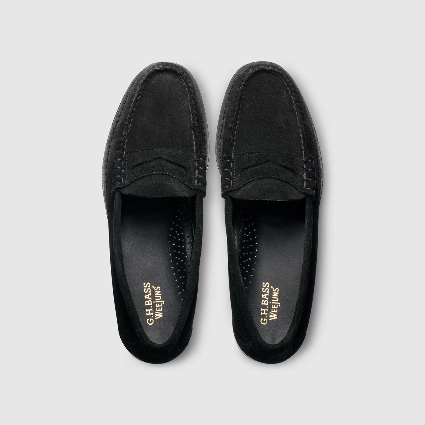 MENS LARSON SUEDE WEEJUNS LOAFER sold by G.H. Bass & Co. product image thumbnail 3