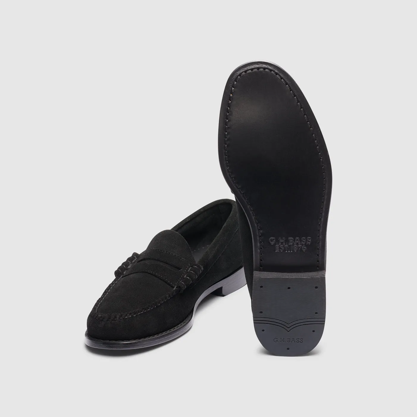 MENS LARSON SUEDE WEEJUNS LOAFER sold by G.H. Bass & Co. product image thumbnail 5