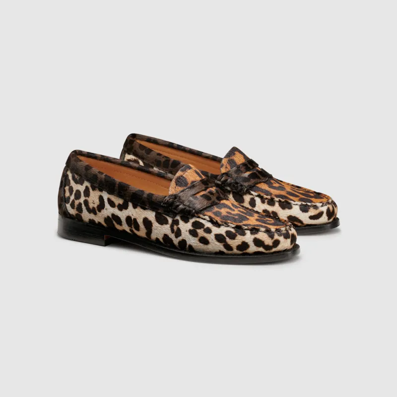 WOMENS WHITNEY LEOPARD WEEJUNS LOAFER sold by G.H. Bass & Co.