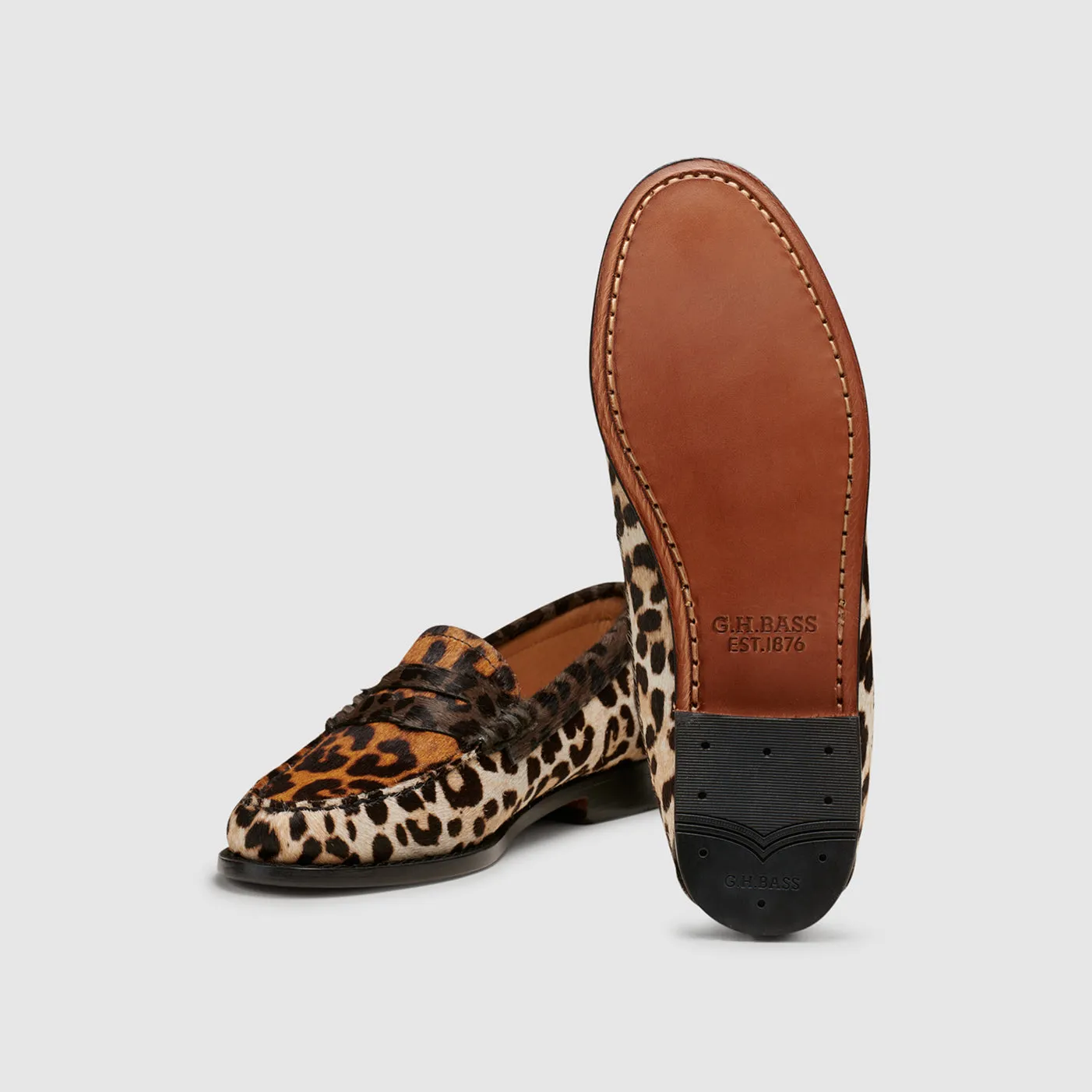 WOMENS WHITNEY LEOPARD WEEJUNS LOAFER sold by G.H. Bass & Co. product image thumbnail 5