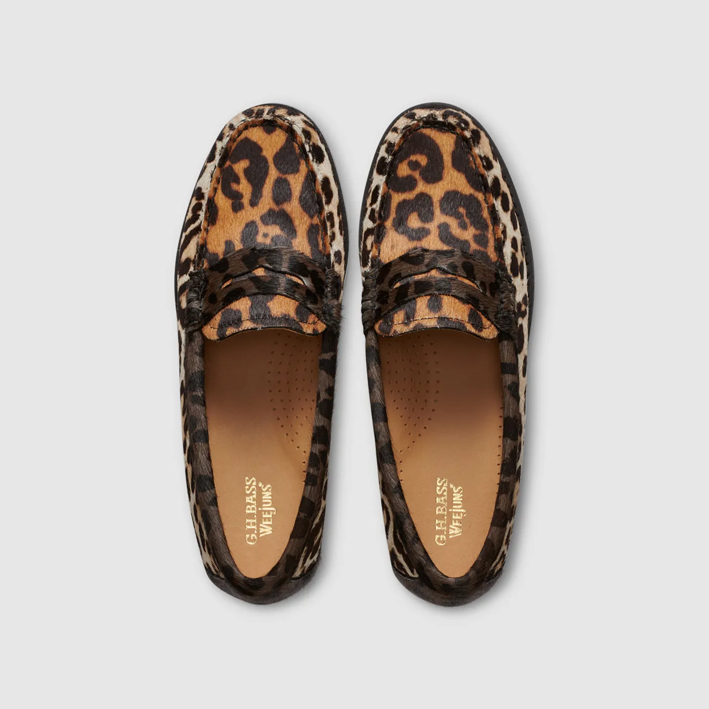 WOMENS WHITNEY LEOPARD WEEJUNS LOAFER sold by G.H. Bass & Co. product image thumbnail 3
