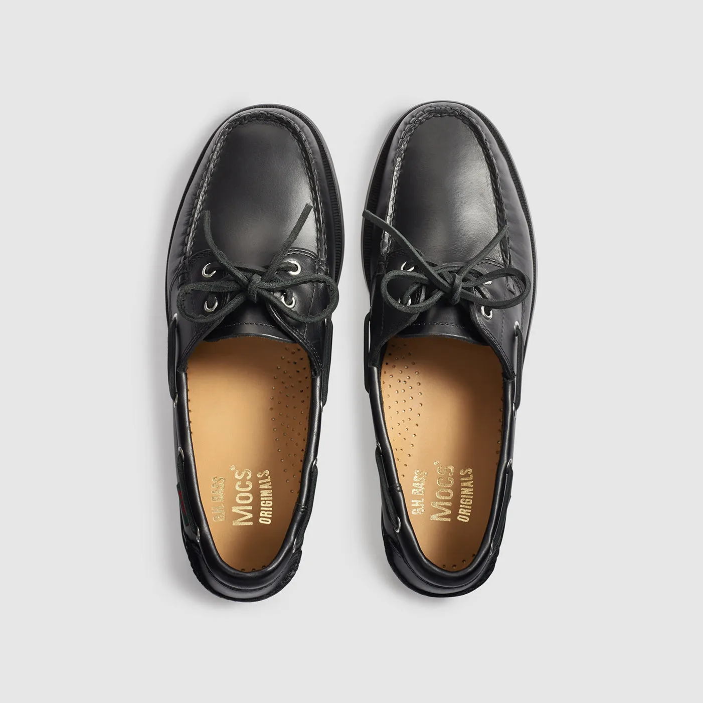 Mens Leather Hampton Boat Shoe sold by G.H. Bass & Co. product image thumbnail 3