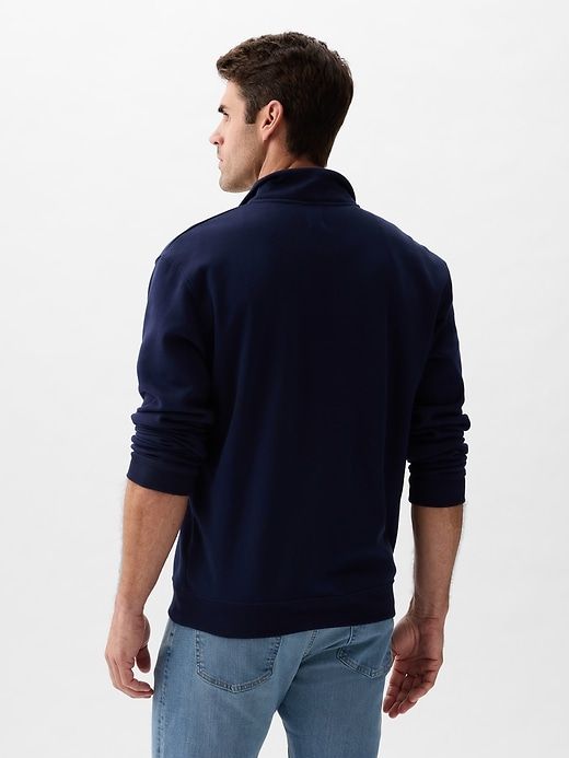 Relaxed Gap Logo Quarter-Zip Sweatshirt sold by GAP Factory product image thumbnail 2