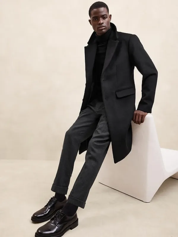 Wool-Blend Topcoat sold by GAP Factory