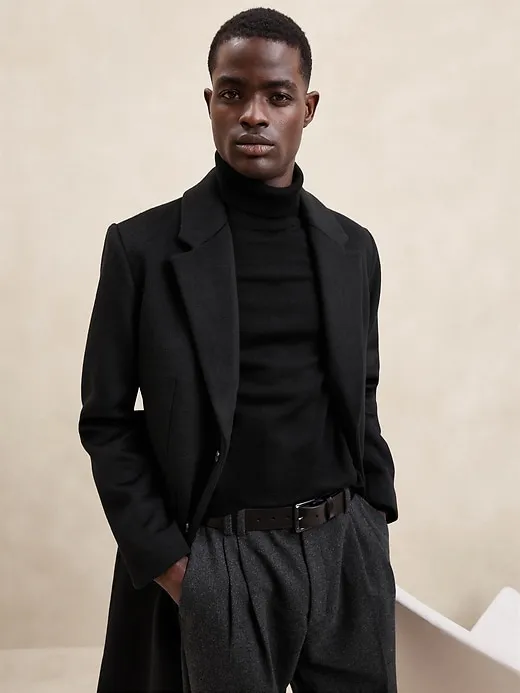 Wool-Blend Topcoat sold by GAP Factory product image thumbnail 3