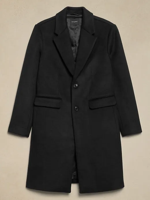 Wool-Blend Topcoat sold by GAP Factory product image thumbnail 4